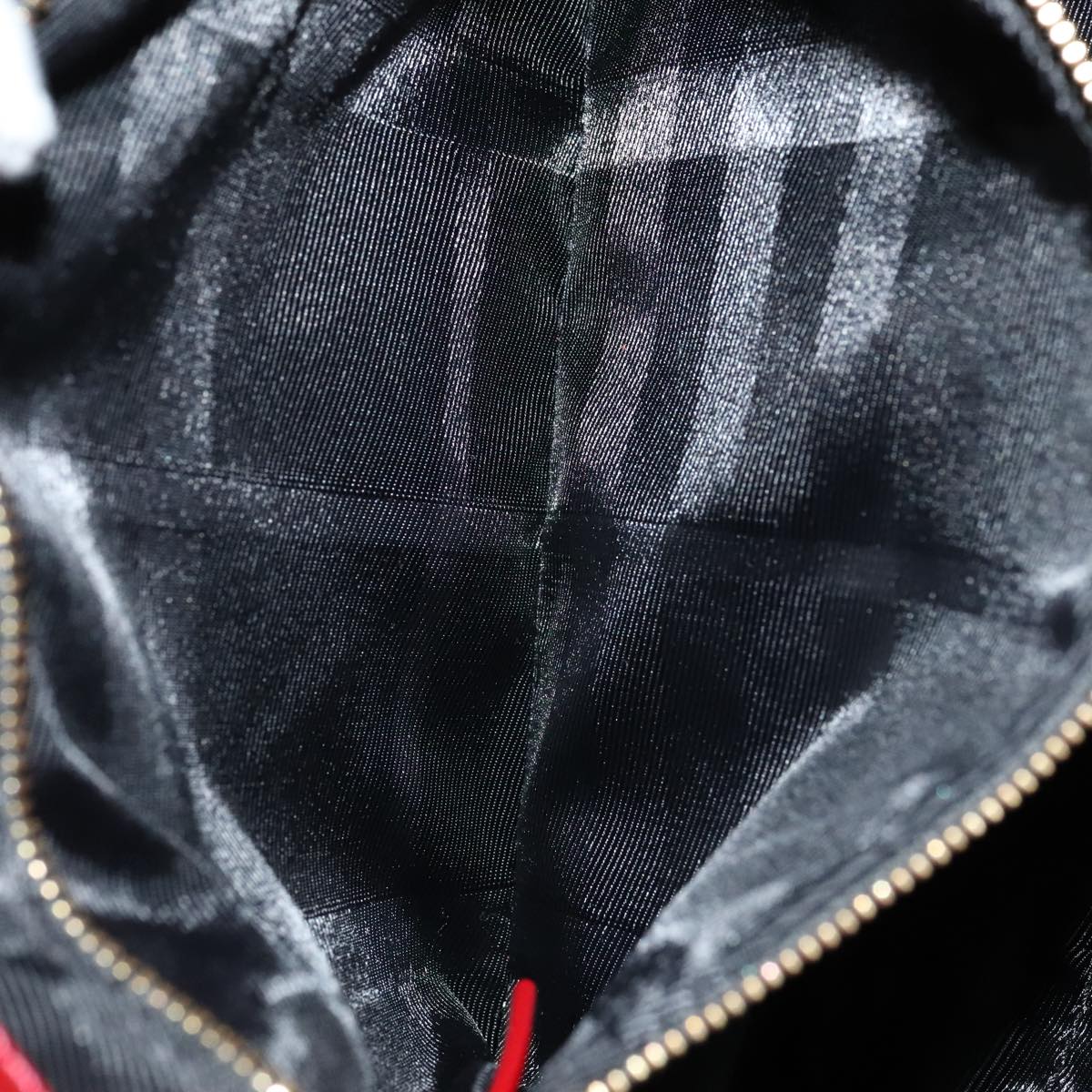 BURBERRY Shoulder Bag Nylon Red Auth 111357