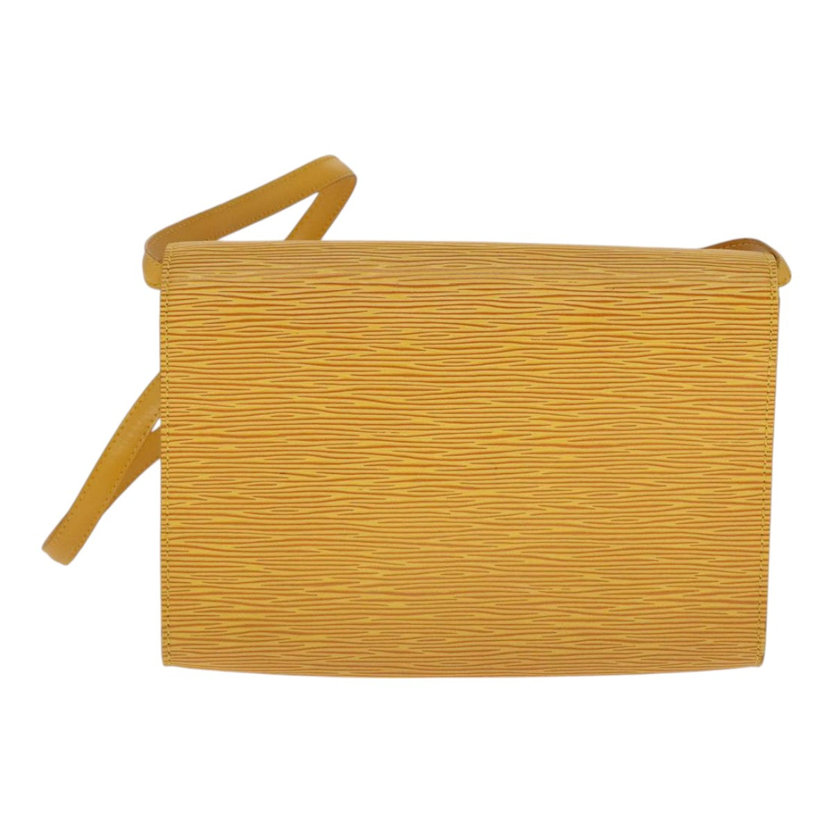 LOUIS VUITTON Epi Arsch Shoulder Bag Yellow M52579 LV Auth 111372