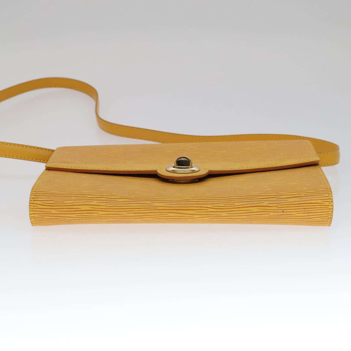 LOUIS VUITTON Epi Arsch Shoulder Bag Yellow M52579 LV Auth 111373
