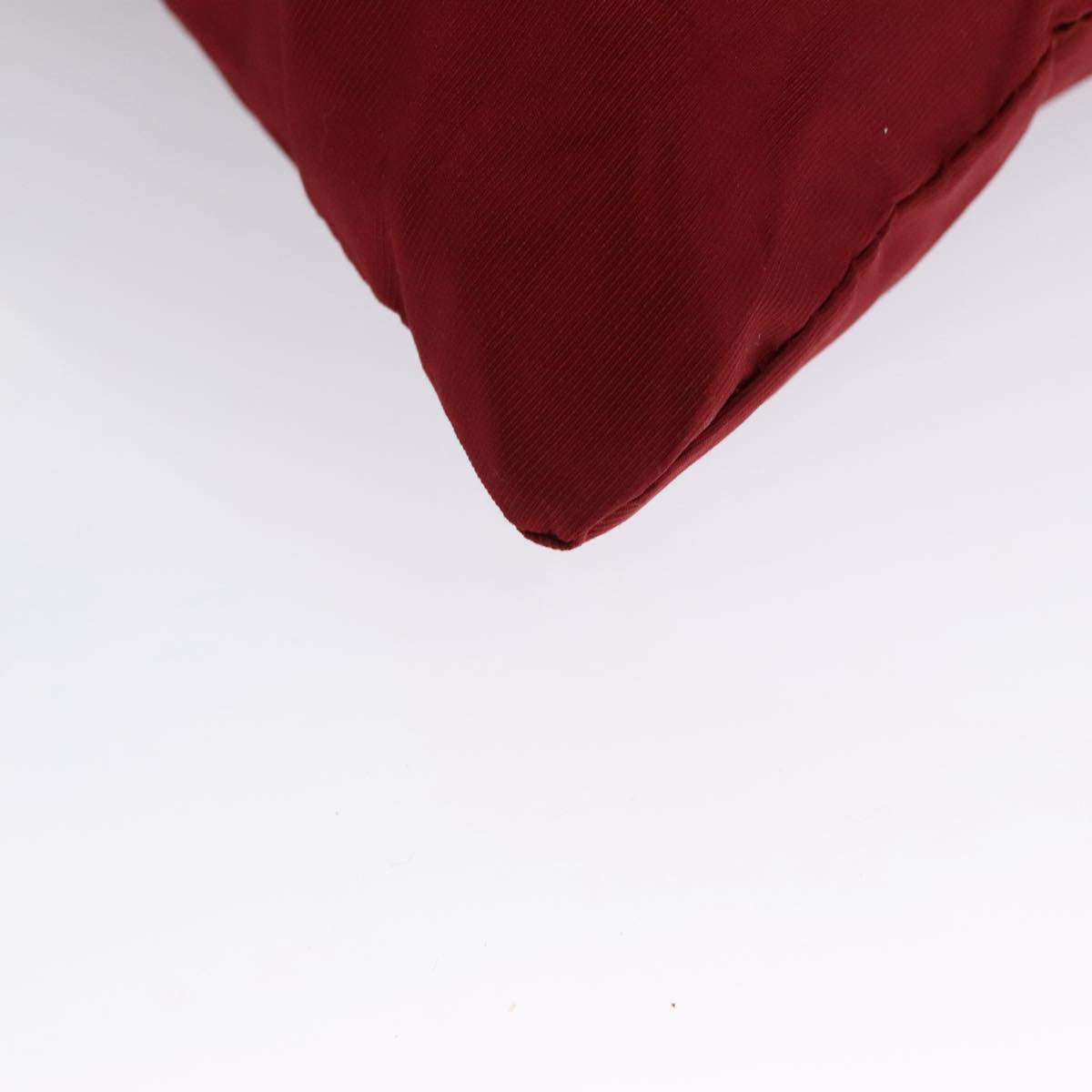 Miu Miu Folding Type Tote Bag Nylon Red Auth 111415V