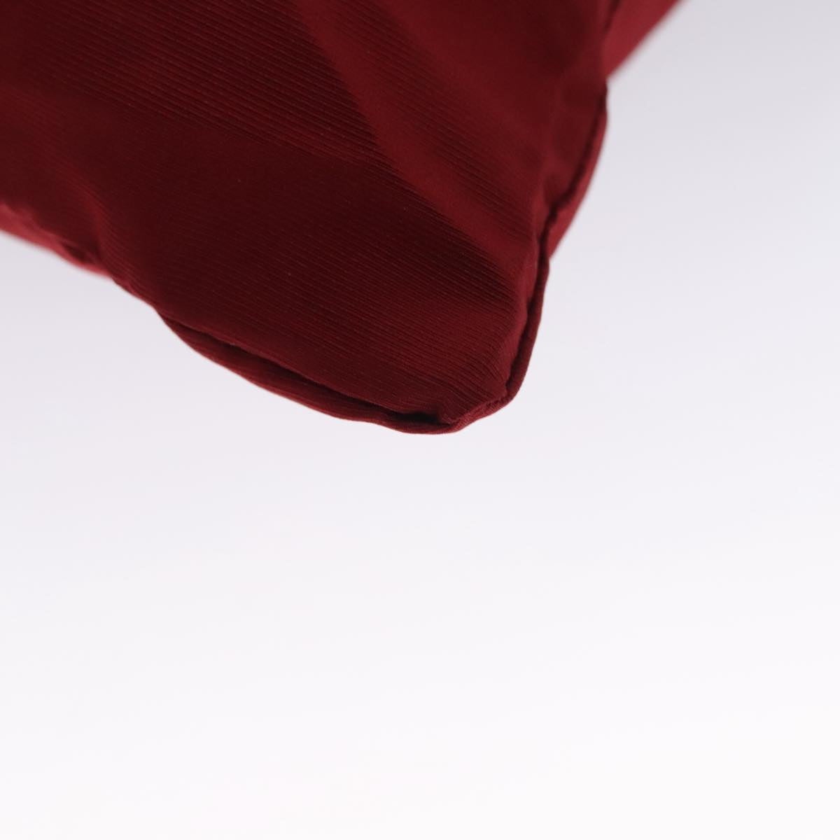 Miu Miu Folding Type Tote Bag Nylon Red Auth 111415V