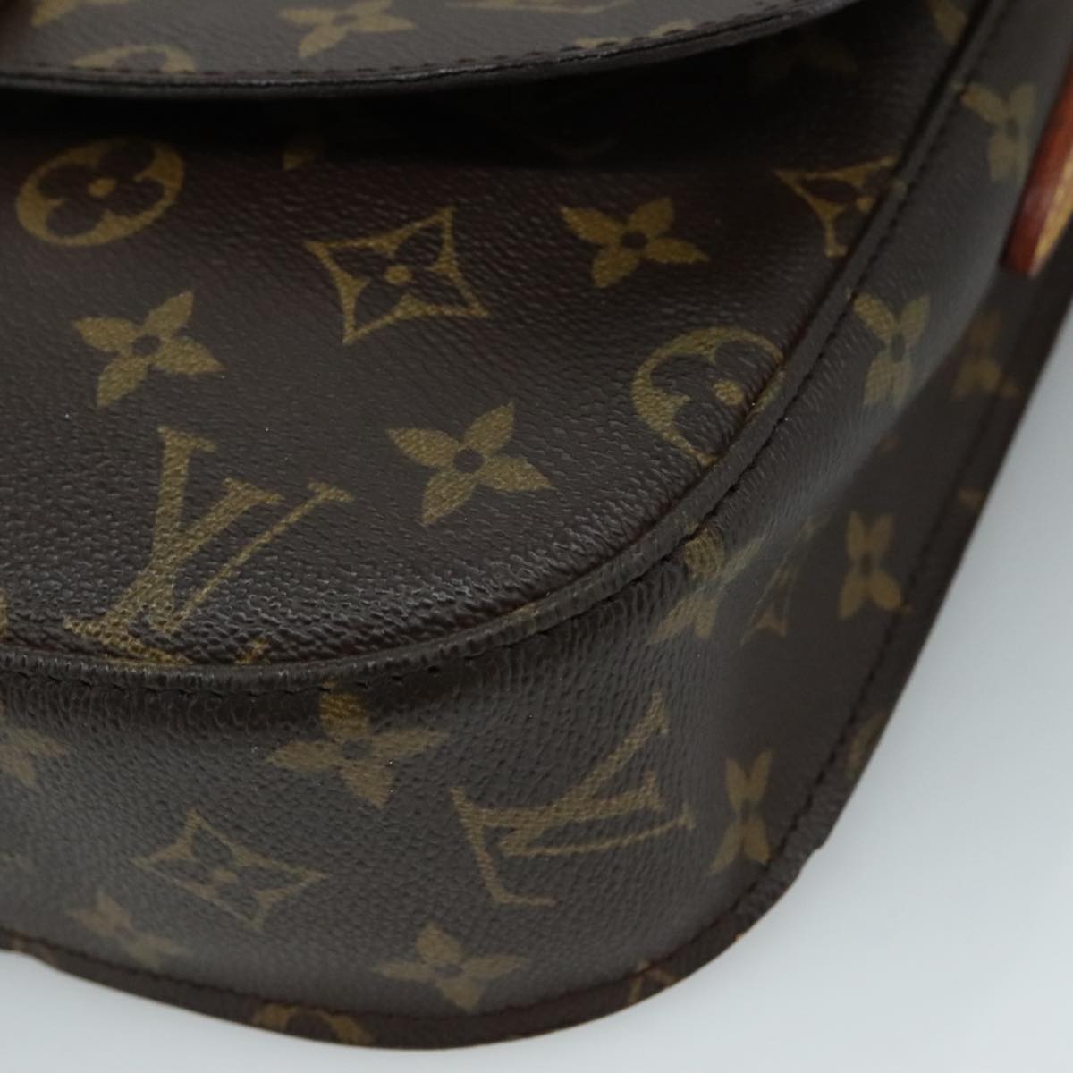 LOUIS VUITTON Monogram Saint Cloud GM Shoulder Bag M51242 LV Auth 111427