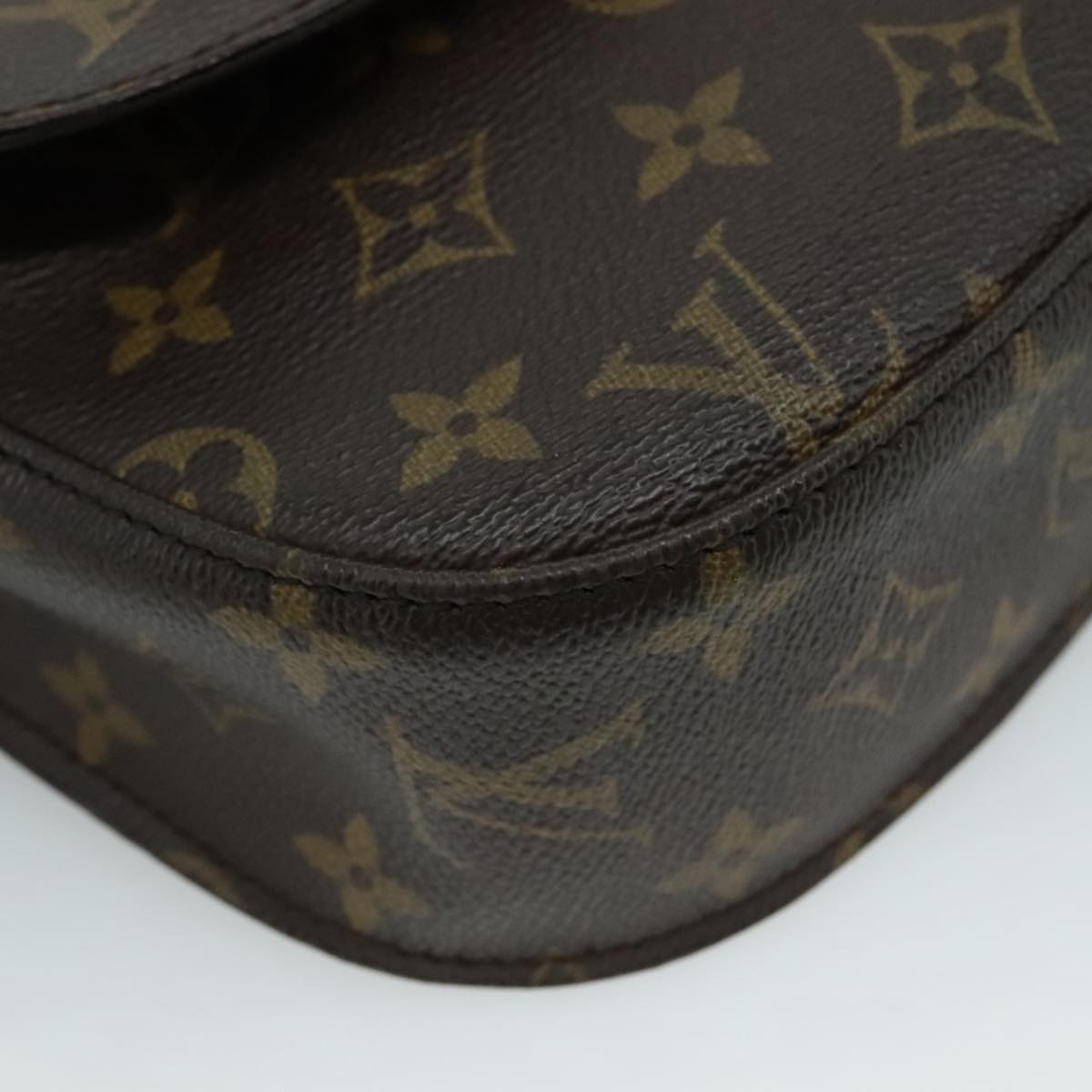 LOUIS VUITTON Monogram Saint Cloud GM Shoulder Bag M51242 LV Auth 111427