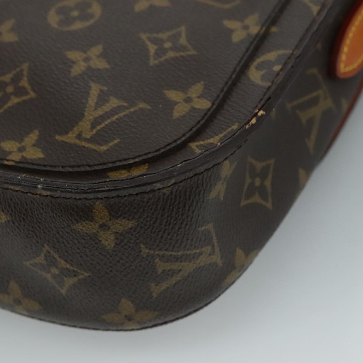 LOUIS VUITTON Monogram Saint Cloud GM Shoulder Bag M51242 LV Auth 111427