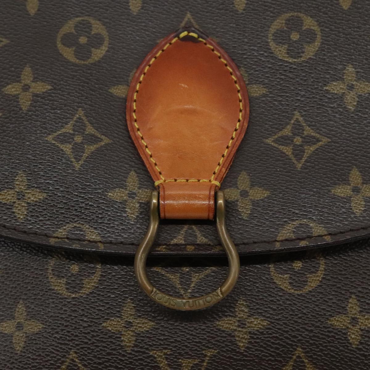 LOUIS VUITTON Monogram Saint Cloud GM Shoulder Bag M51242 LV Auth 111427