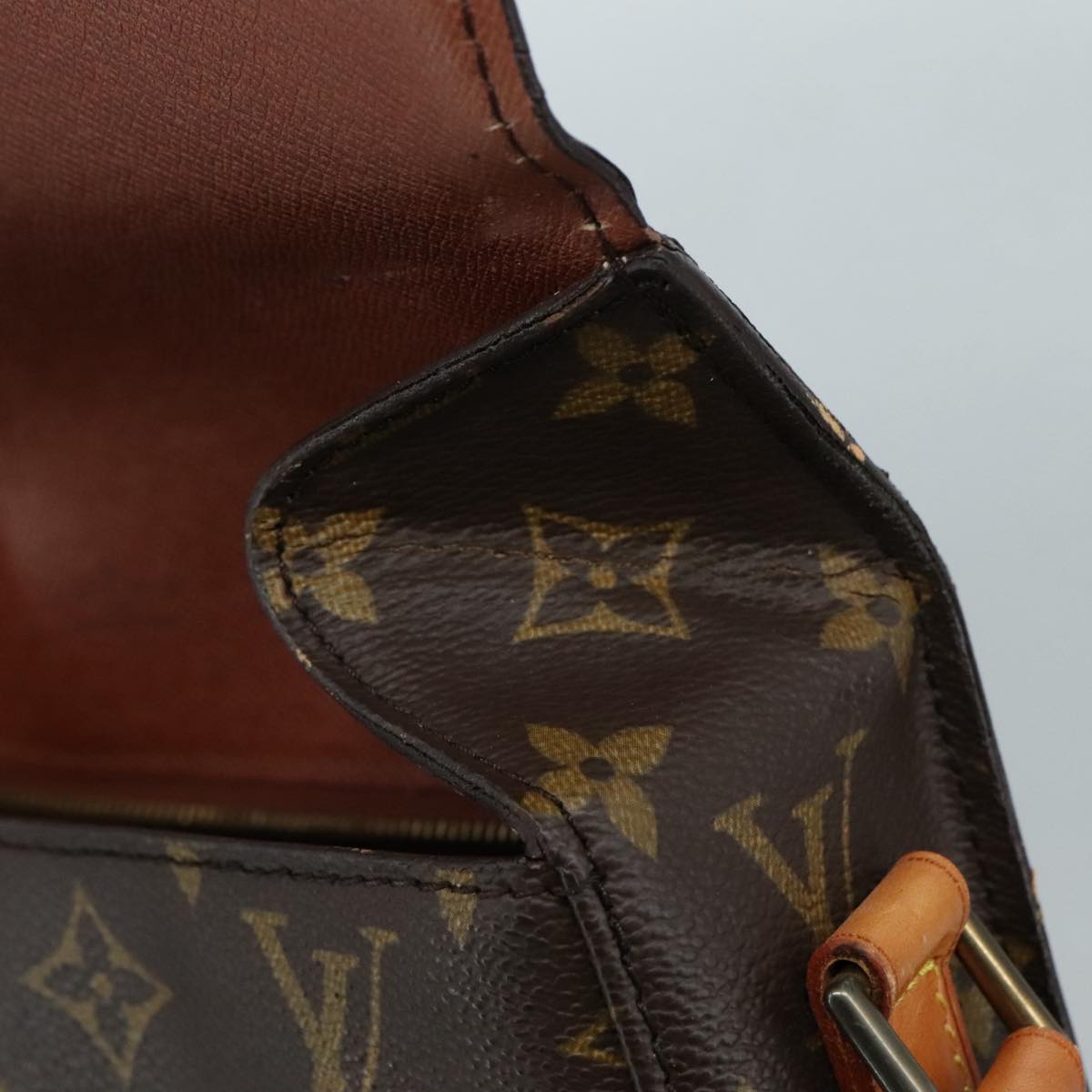 LOUIS VUITTON Monogram Saint Cloud GM Shoulder Bag M51242 LV Auth 111427