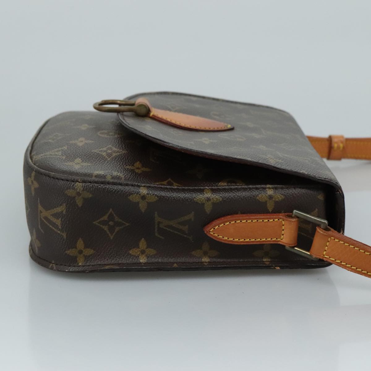 LOUIS VUITTON Monogram Saint Cloud GM Shoulder Bag M51242 LV Auth 111427