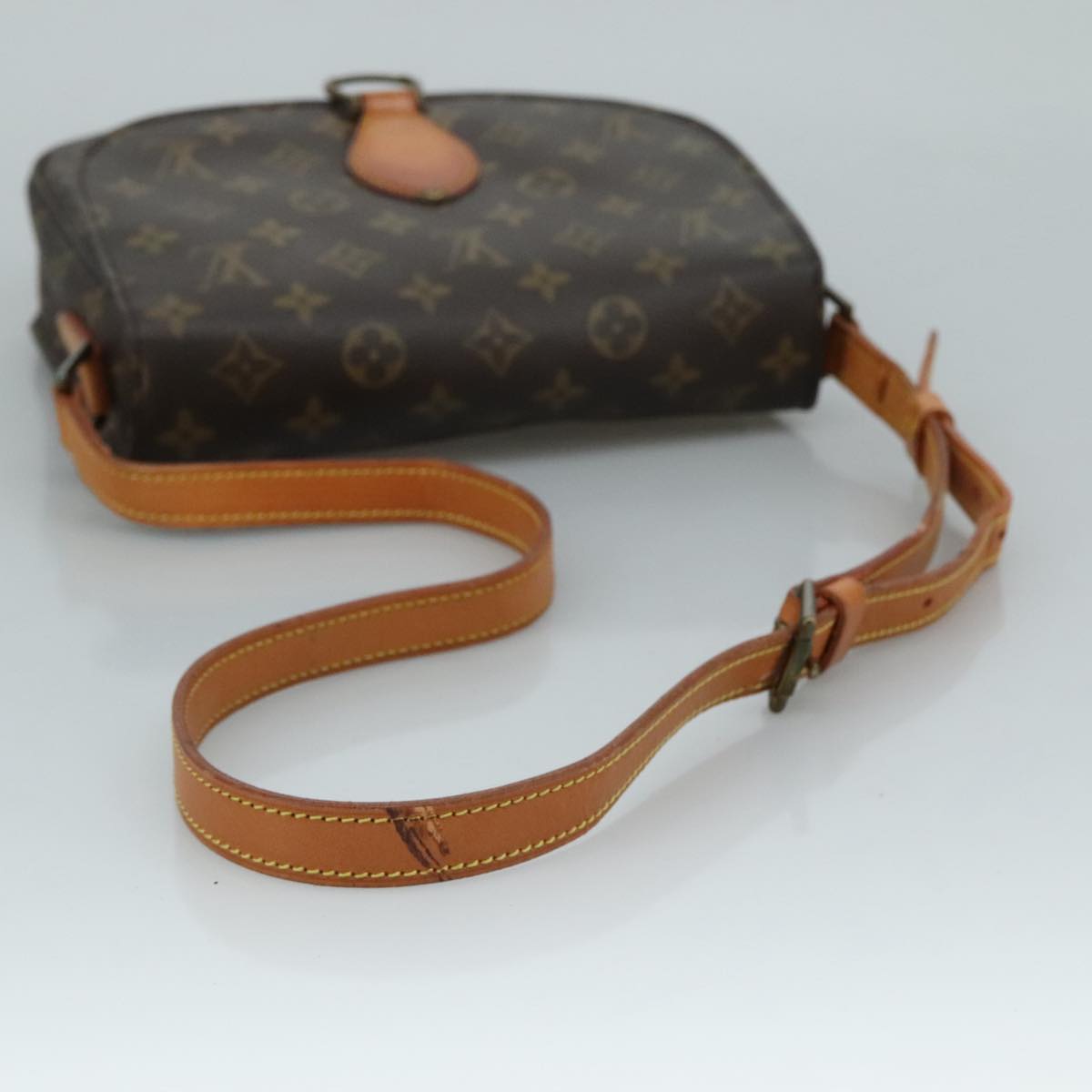 LOUIS VUITTON Monogram Saint Cloud GM Shoulder Bag M51242 LV Auth 111427