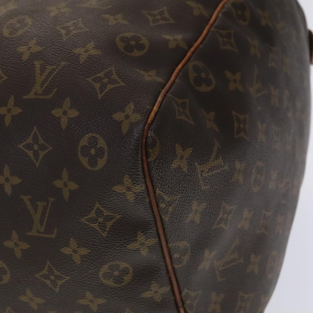 LOUIS VUITTON Monogram Keepall 60 Boston Bag M41422 LV Auth 111454