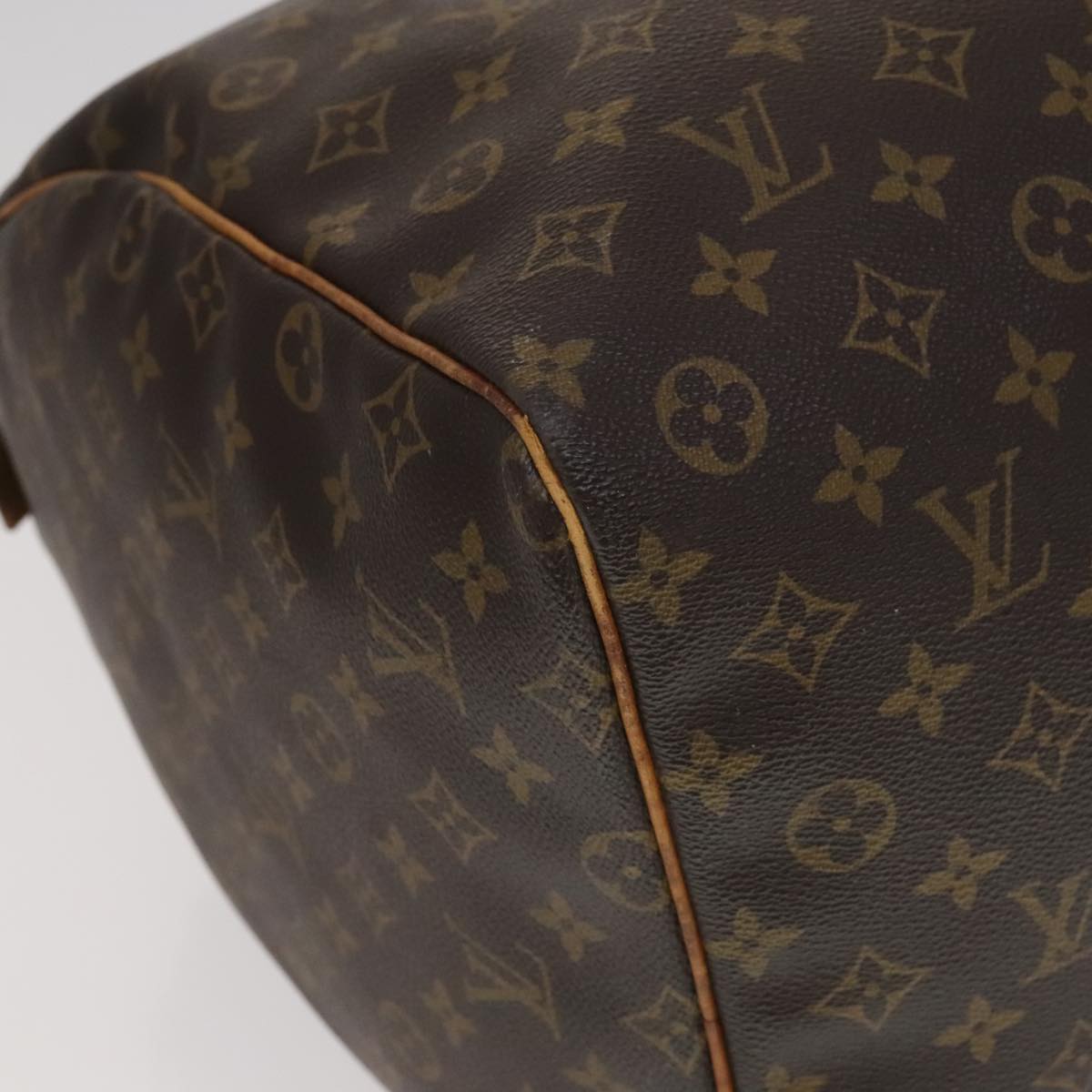 LOUIS VUITTON Monogram Keepall 60 Boston Bag M41422 LV Auth 111454