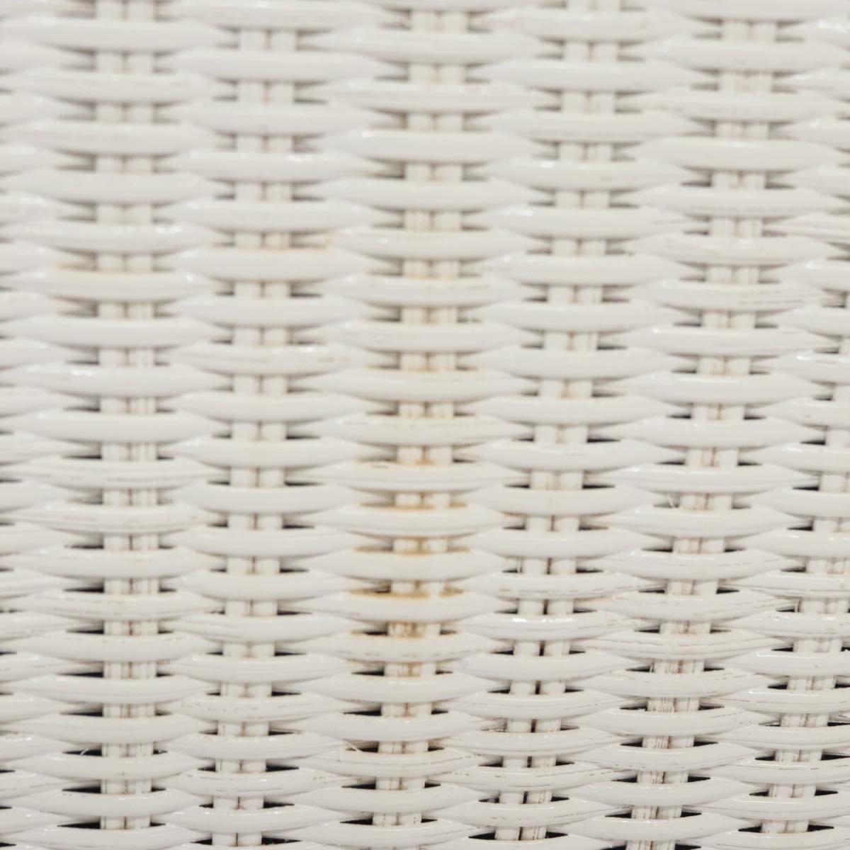 Salvatore Ferragamo Gancini Hand Bag Wicker White Auth 111468