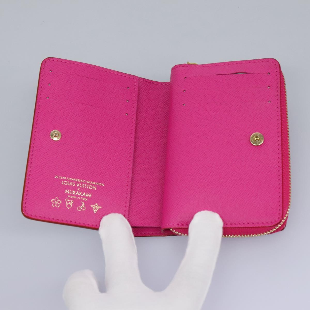 LOUIS VUITTON Monogram Multicolor Portefeuille Lou White M14093 LV Auth 111487SV