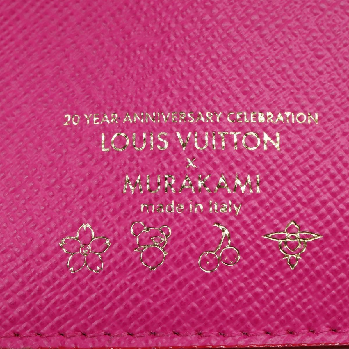 LOUIS VUITTON Monogram Multicolor Portefeuille Lou White M14093 LV Auth 111487SV