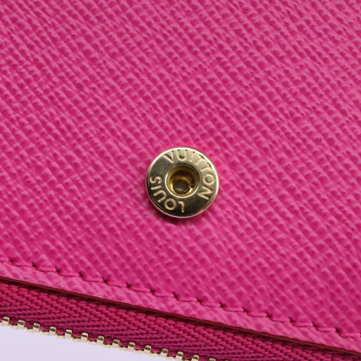 LOUIS VUITTON Monogram Multicolor Portefeuille Lou White M14093 LV Auth 111487SV