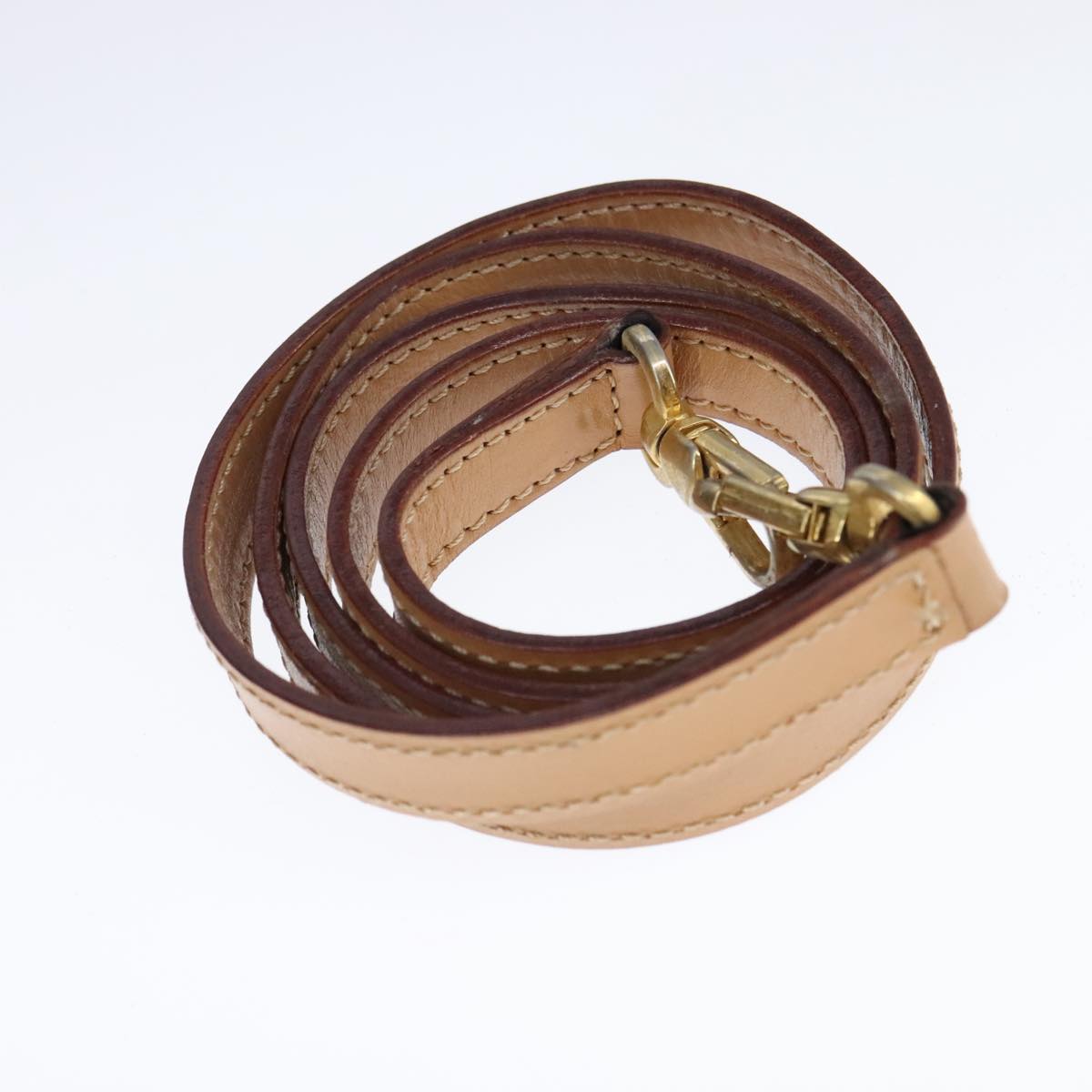 CELINE Macadam Canvas Hand Bag PVC Leather 2way Brown Auth 111490