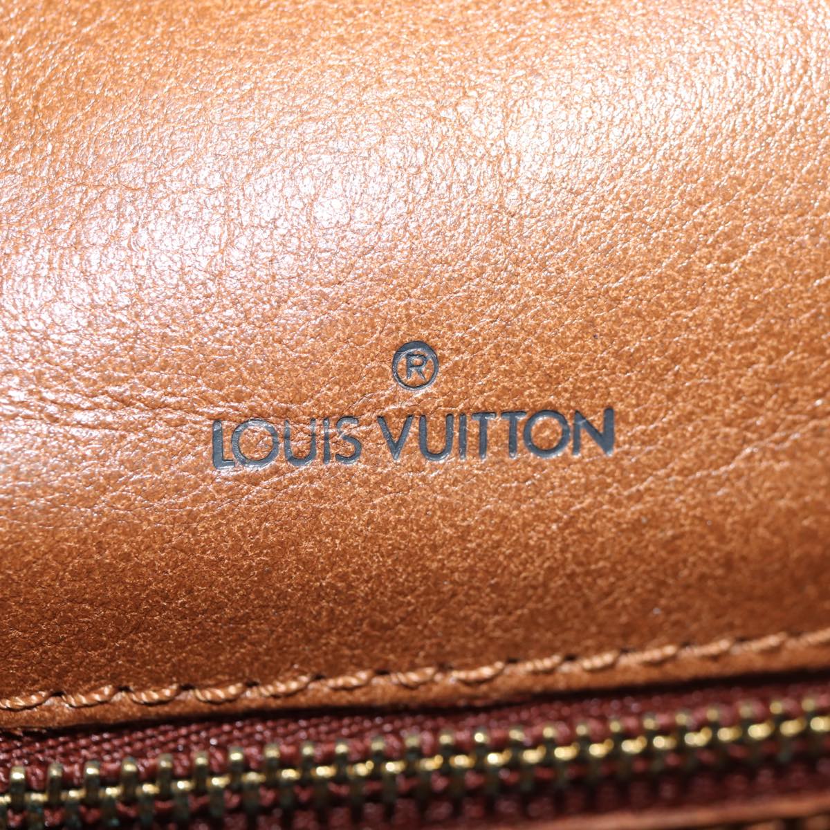 LOUIS VUITTON Monogram Sac Weekend PM Hand Bag M42425 LV Auth 111715