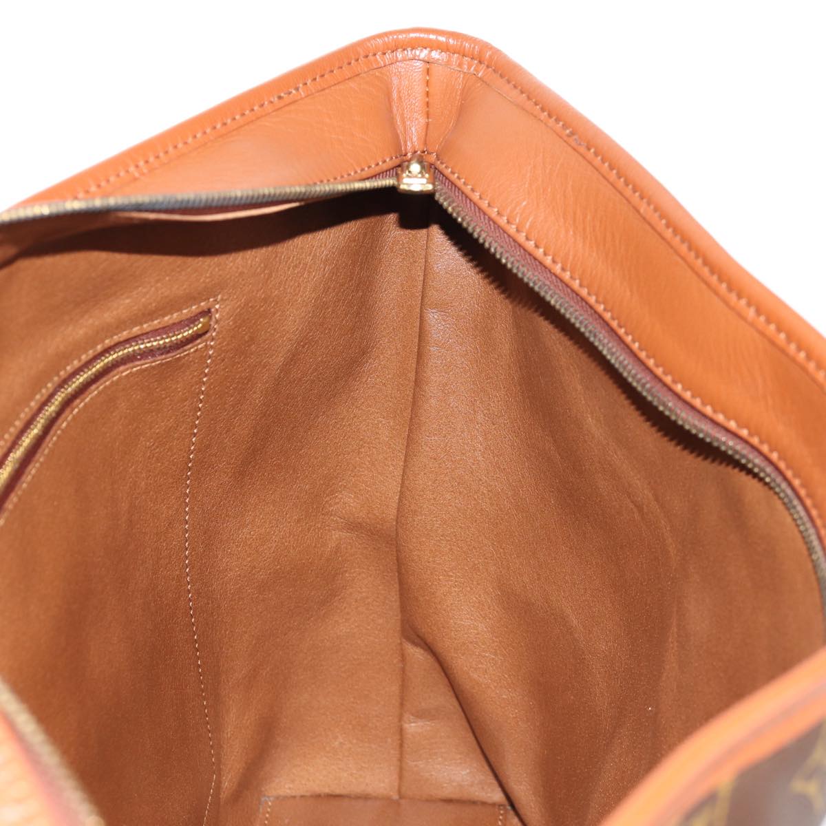 LOUIS VUITTON Monogram Sac Weekend PM Hand Bag M42425 LV Auth 111715