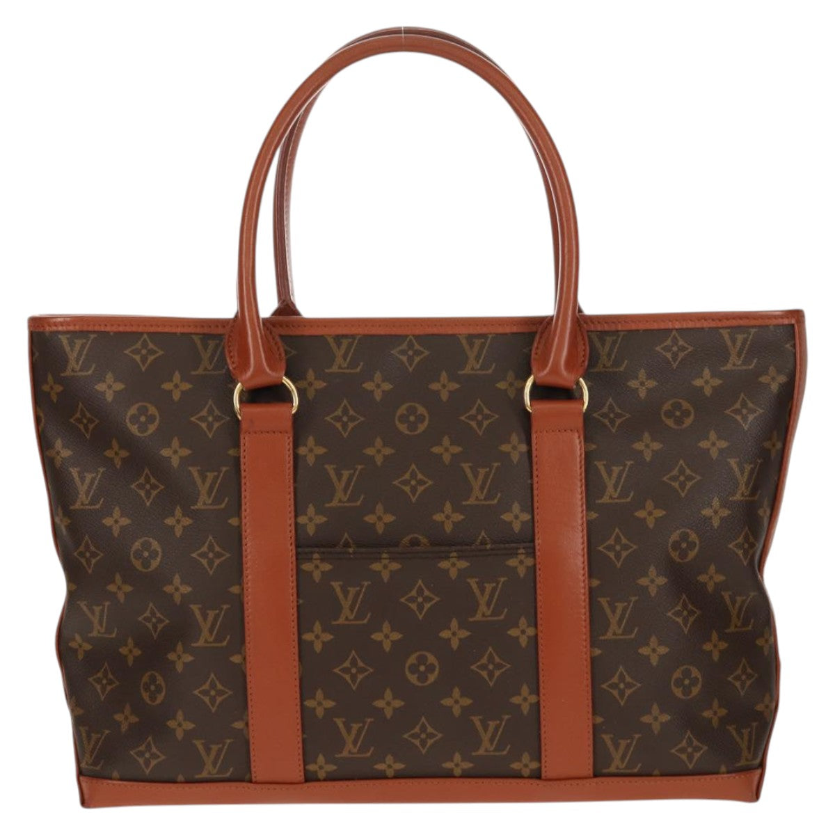 LOUIS VUITTON Monogram Sac Weekend PM Hand Bag M42425 LV Auth 111715