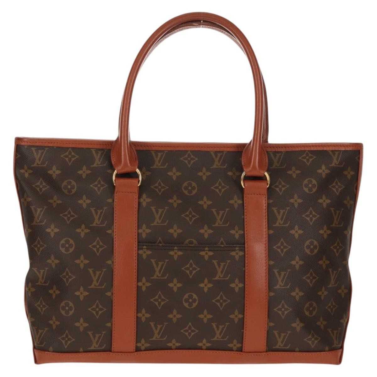 LOUIS VUITTON Monogram Sac Weekend PM Hand Bag M42425 LV Auth 111715