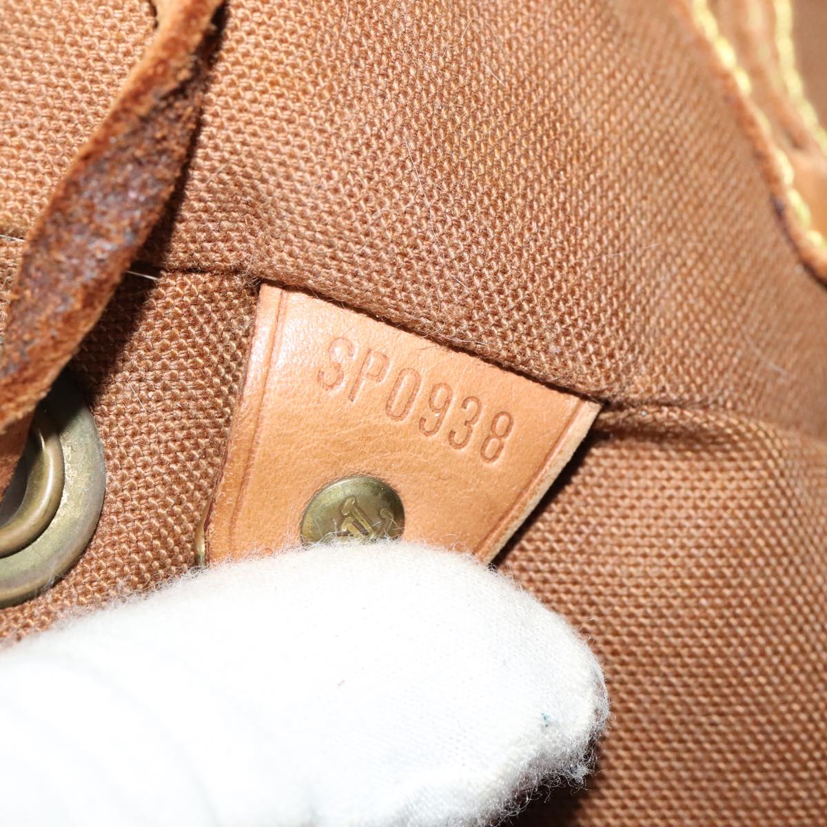 LOUIS VUITTON Monogram Montsouris MM Backpack M51136 LV Auth 111733