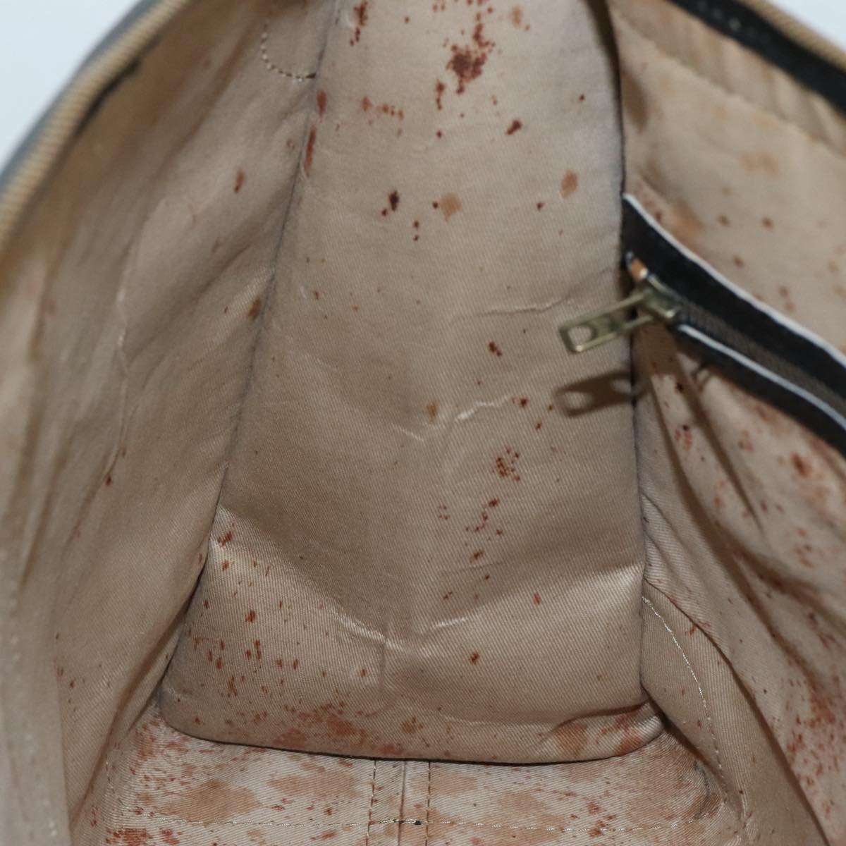 Christian Dior Trotter Canvas Boston Bag Navy Auth 111760