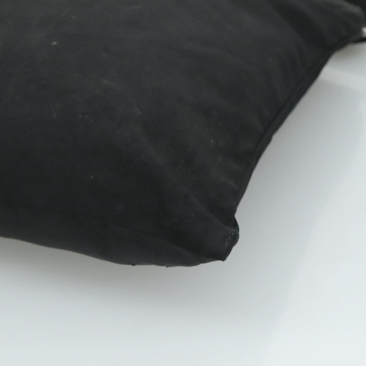 PRADA Shoulder Bag Nylon Black Auth 111765