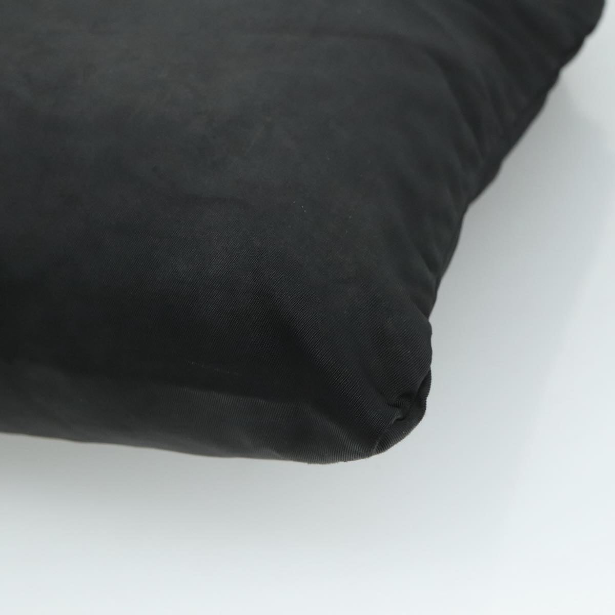 PRADA Shoulder Bag Nylon Black Auth 111765