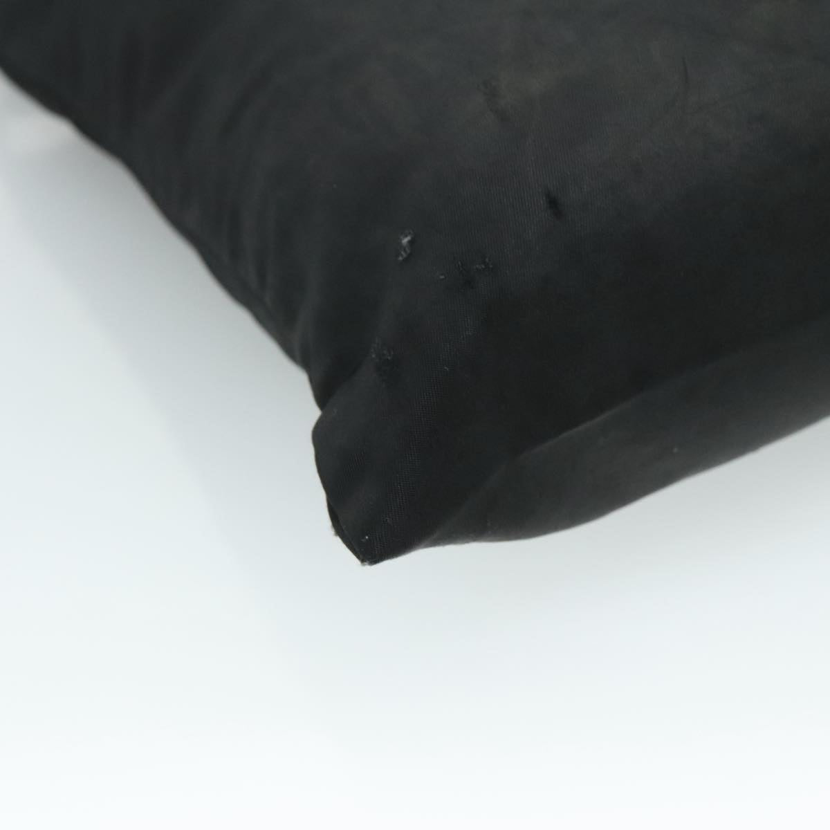 PRADA Shoulder Bag Nylon Black Auth 111765