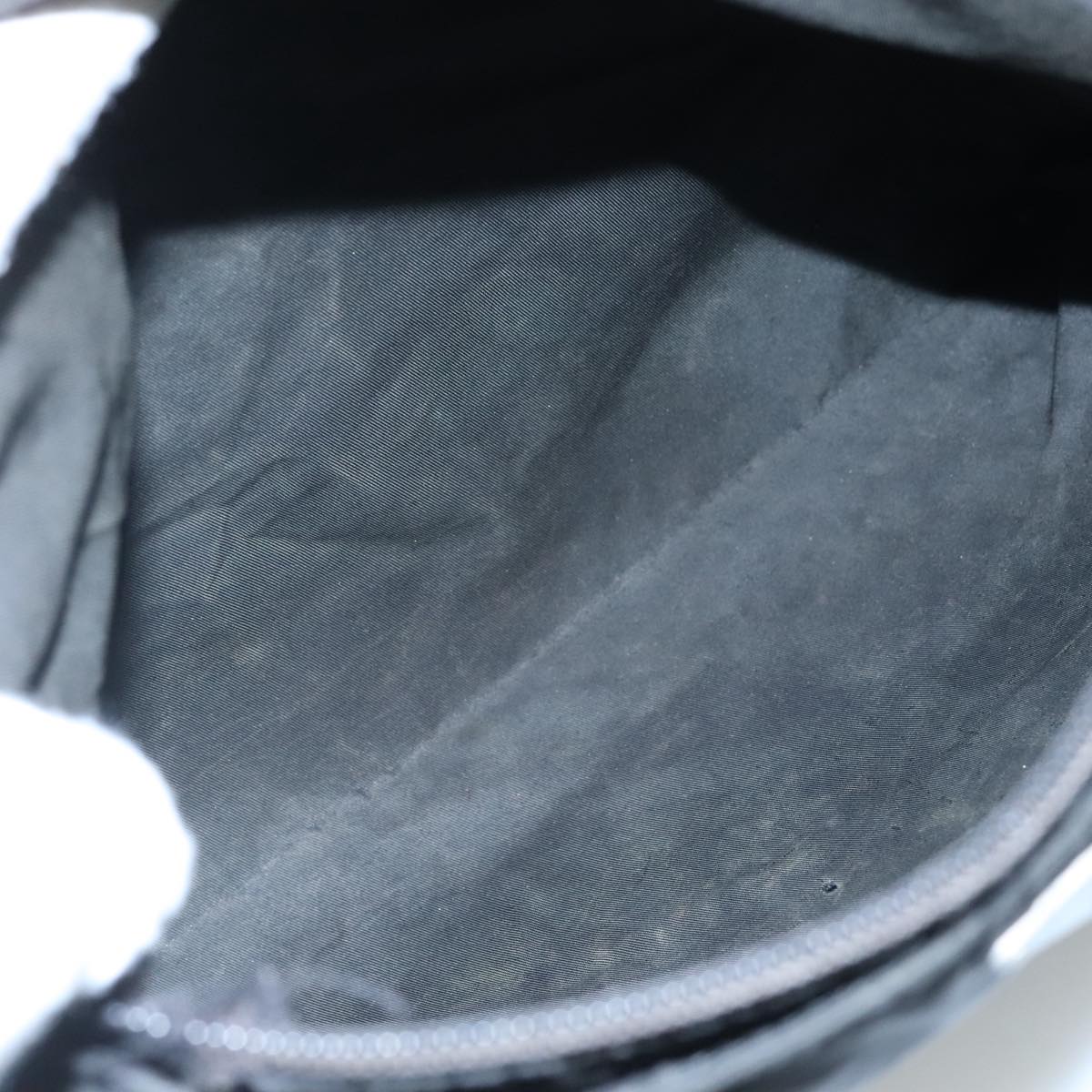 PRADA Shoulder Bag Nylon Black Auth 111765