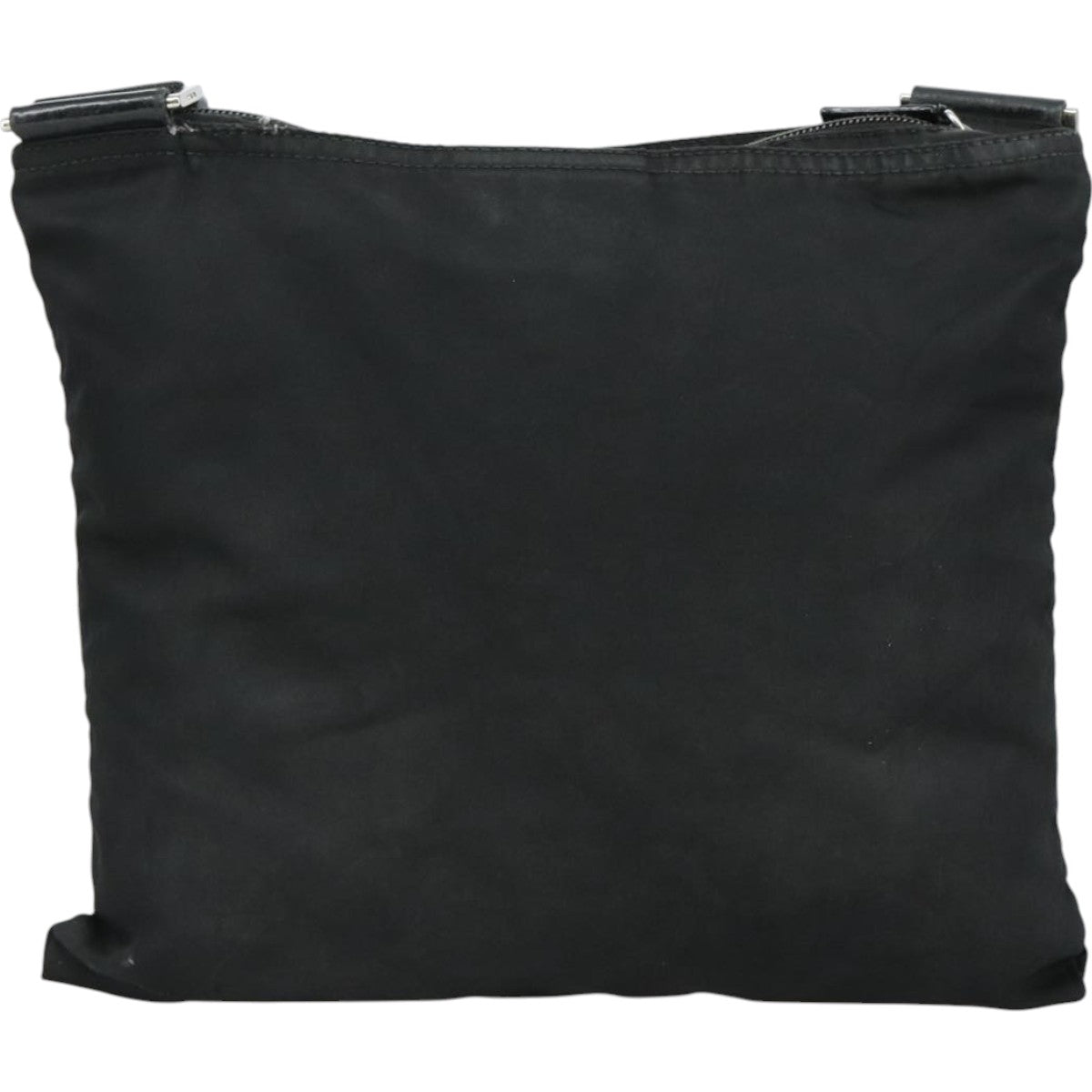 PRADA Shoulder Bag Nylon Black Auth 111765