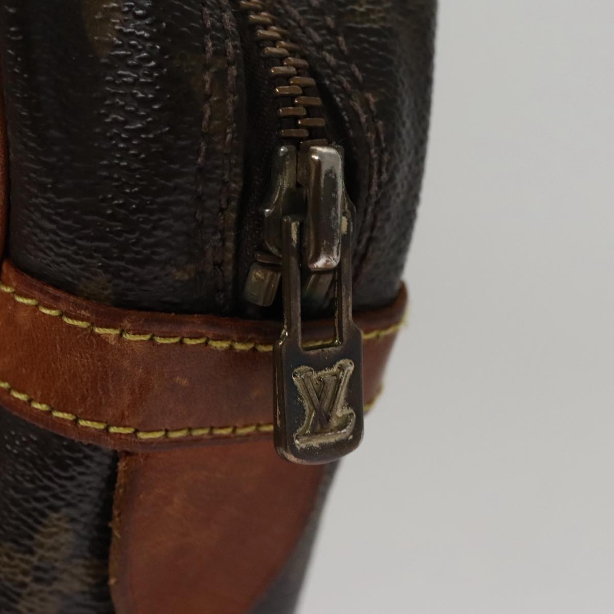 LOUIS VUITTON Monogram Compiegne 28 Clutch Bag M51845 LV Auth 111802