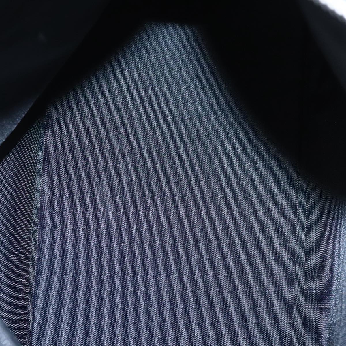 Burberrys Blue Label Hand Bag Nylon Black Auth 111813