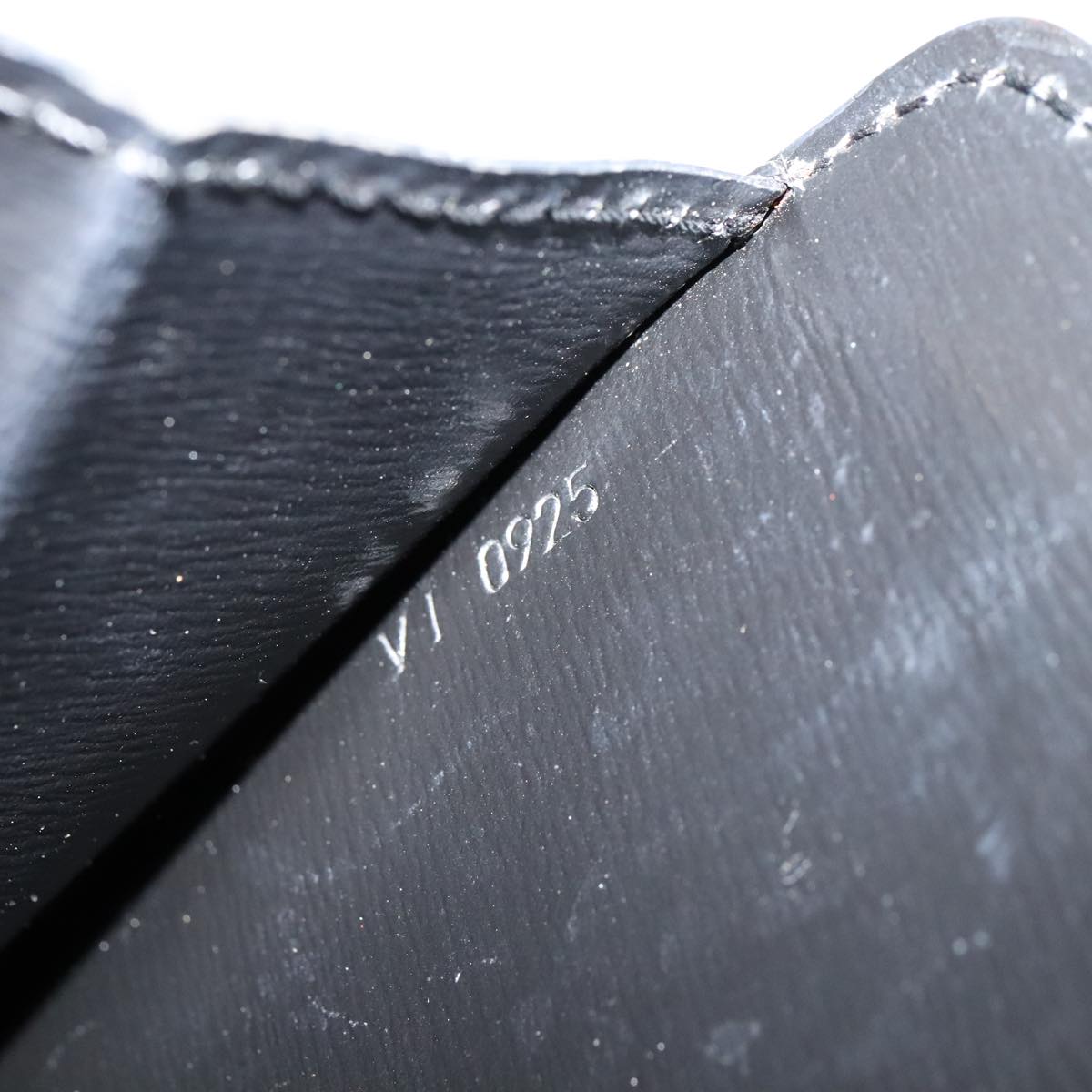 LOUIS VUITTON Epi Capuchin Shoulder Bag Black M52342 LV Auth 111907A