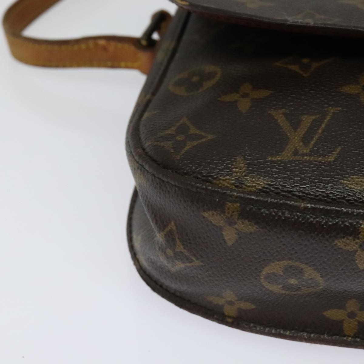 LOUIS VUITTON Monogram Saint Cloud MM Shoulder Bag M51243 LV Auth 112039