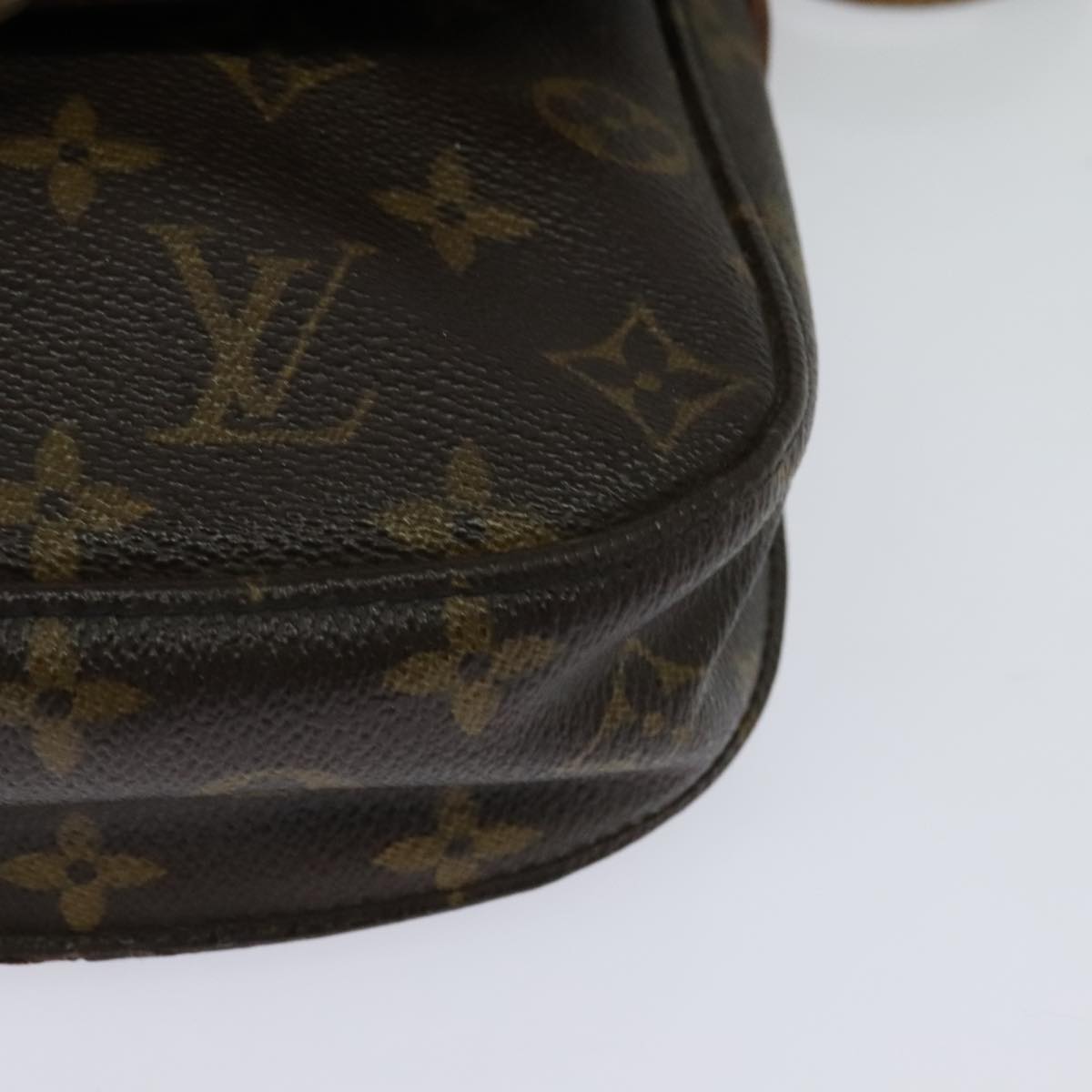 LOUIS VUITTON Monogram Saint Cloud MM Shoulder Bag M51243 LV Auth 112039