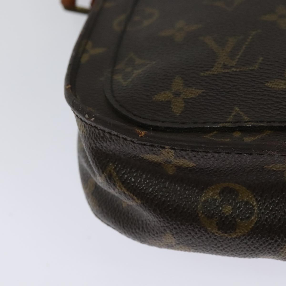 LOUIS VUITTON Monogram Saint Cloud MM Shoulder Bag M51243 LV Auth 112039