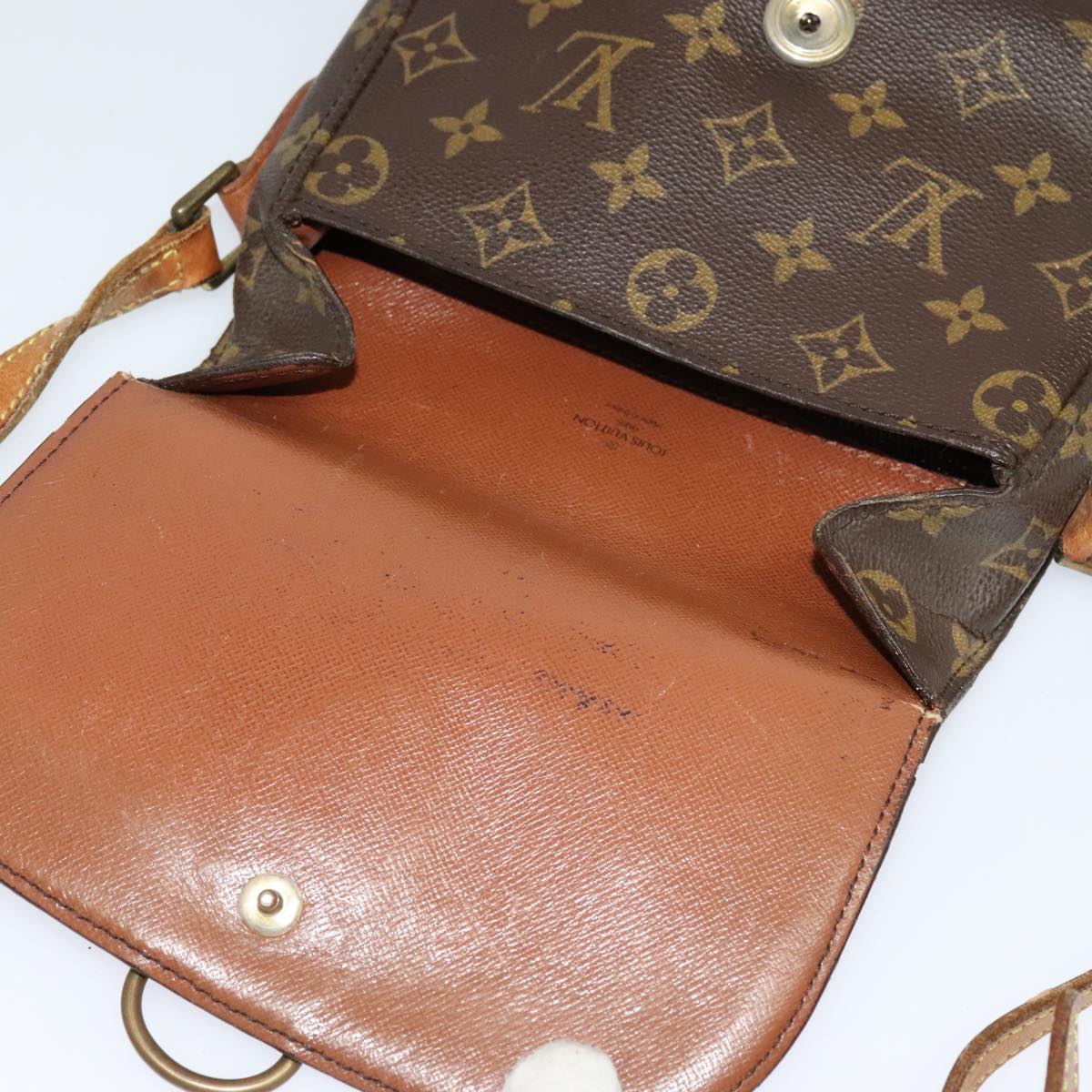 LOUIS VUITTON Monogram Saint Cloud MM Shoulder Bag M51243 LV Auth 112039