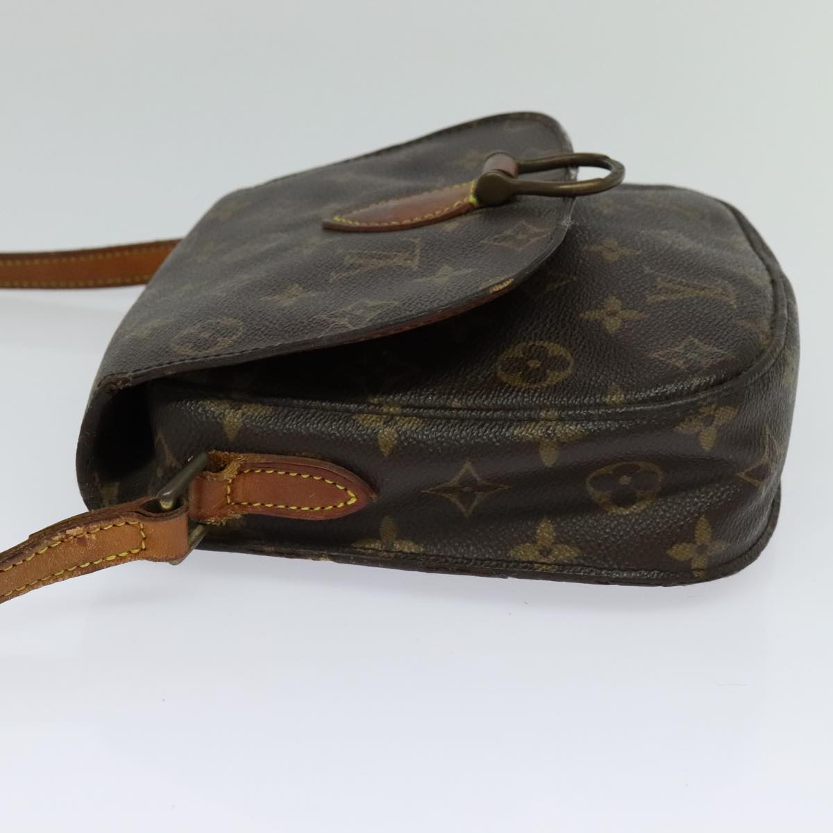 LOUIS VUITTON Monogram Saint Cloud MM Shoulder Bag M51243 LV Auth 112039