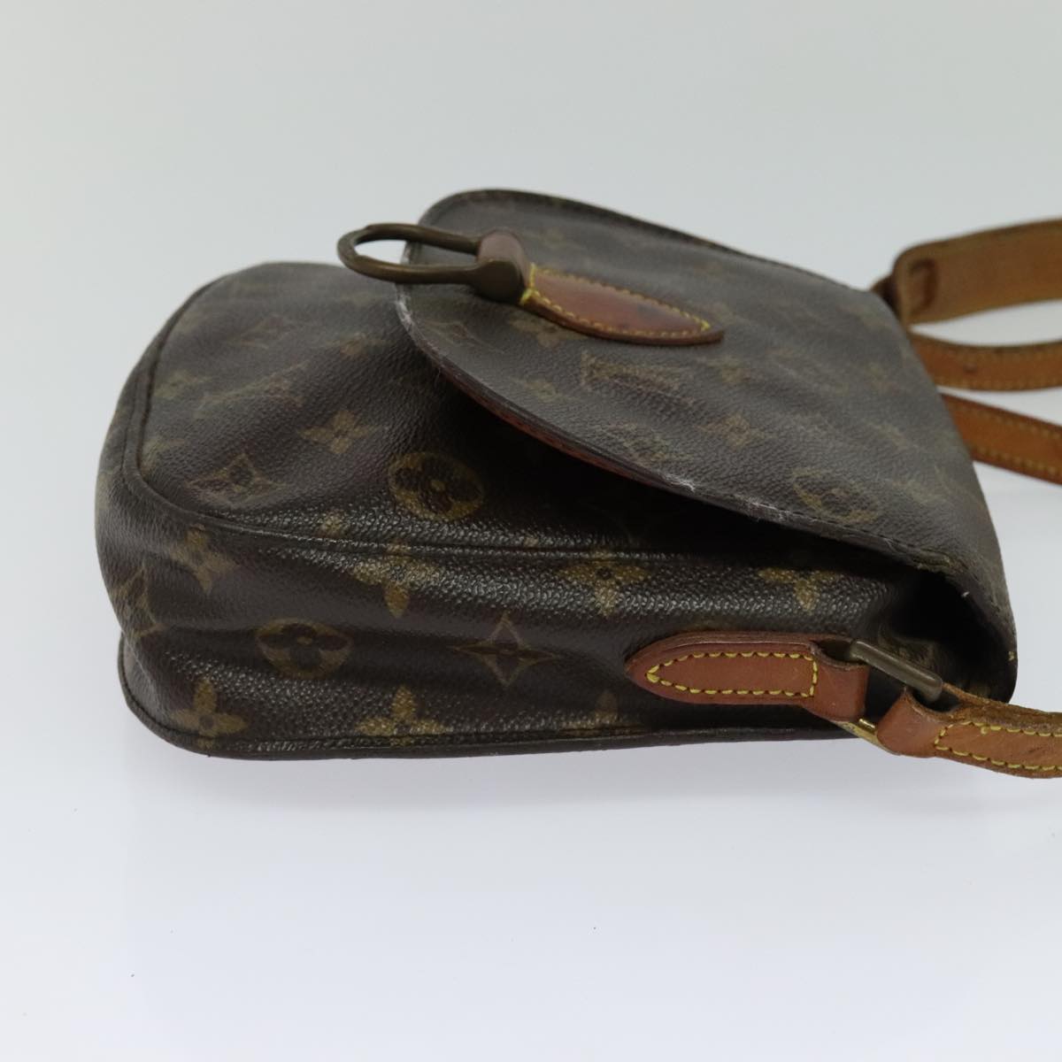 LOUIS VUITTON Monogram Saint Cloud MM Shoulder Bag M51243 LV Auth 112039