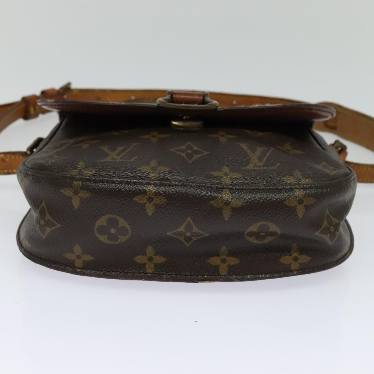 LOUIS VUITTON Monogram Saint Cloud MM Shoulder Bag M51243 LV Auth 112039