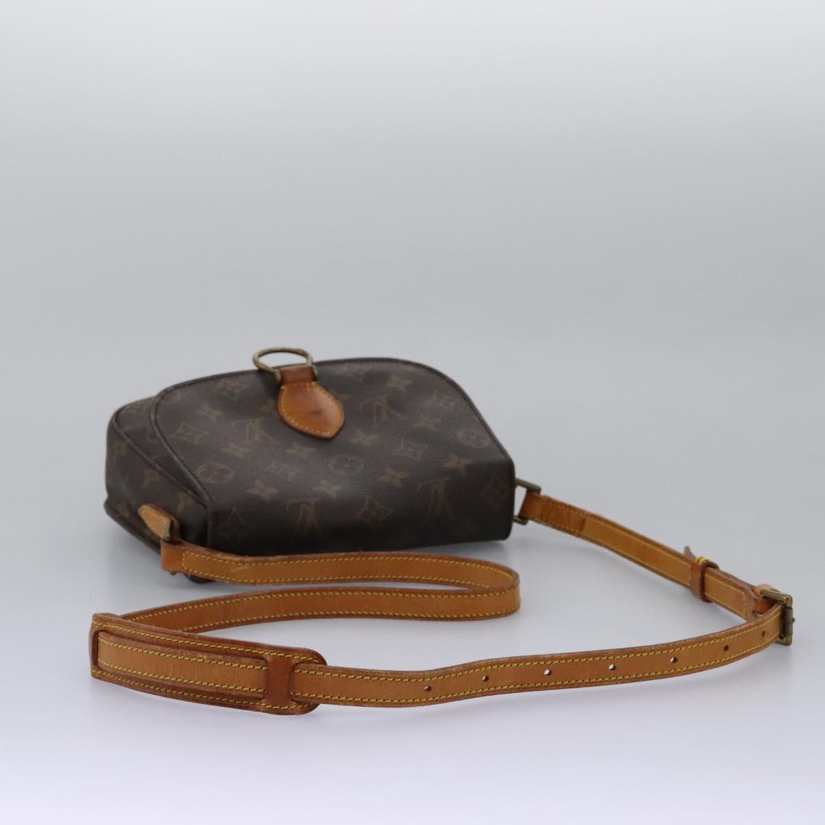 LOUIS VUITTON Monogram Saint Cloud MM Shoulder Bag M51243 LV Auth 112049