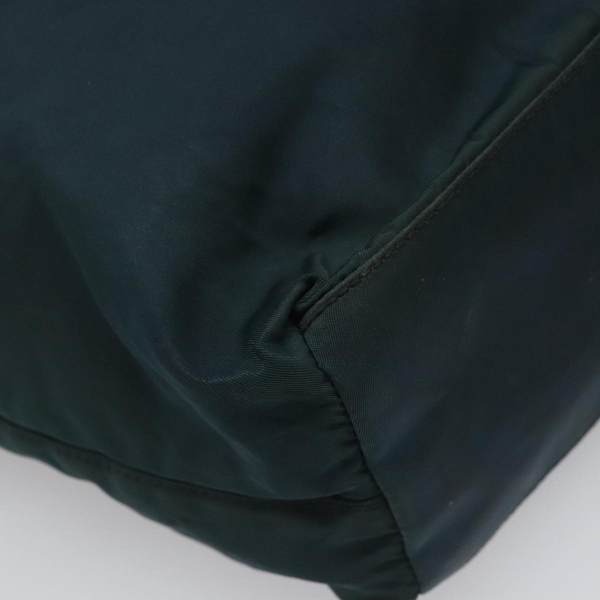 PRADA Hand Bag Nylon Navy Auth 112087