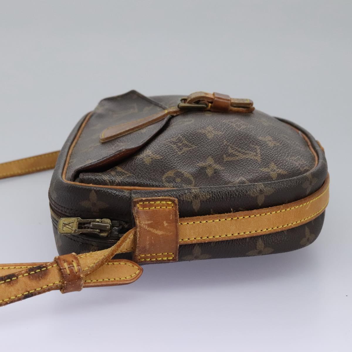 LOUIS VUITTON Monogram Jeune Fille MM Shoulder Bag M51226 LV Auth 112244