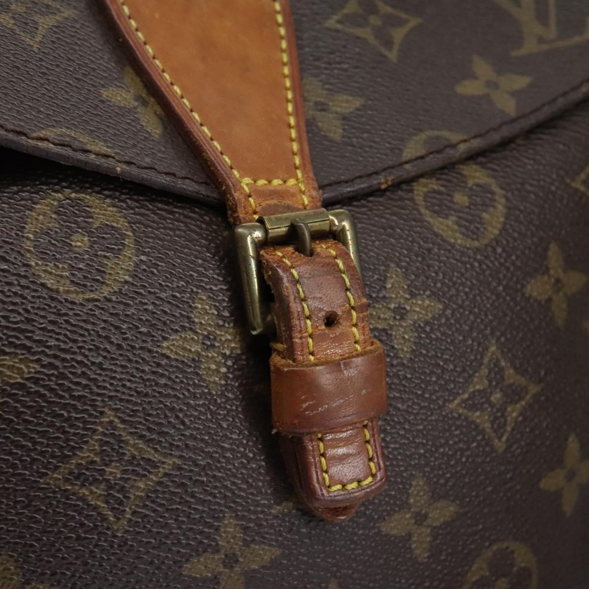 LOUIS VUITTON Monogram Jeune Fille MM Shoulder Bag M51226 LV Auth 112245