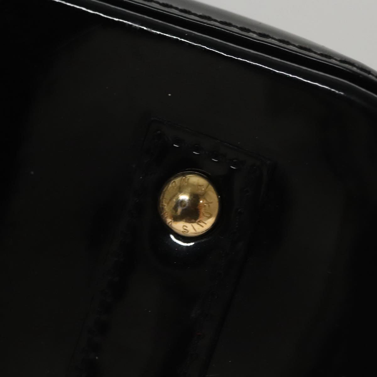 LOUIS VUITTON Vernis Nicolas Ghesquière Alma BB Hand Bag 2way M50419 Auth 112405