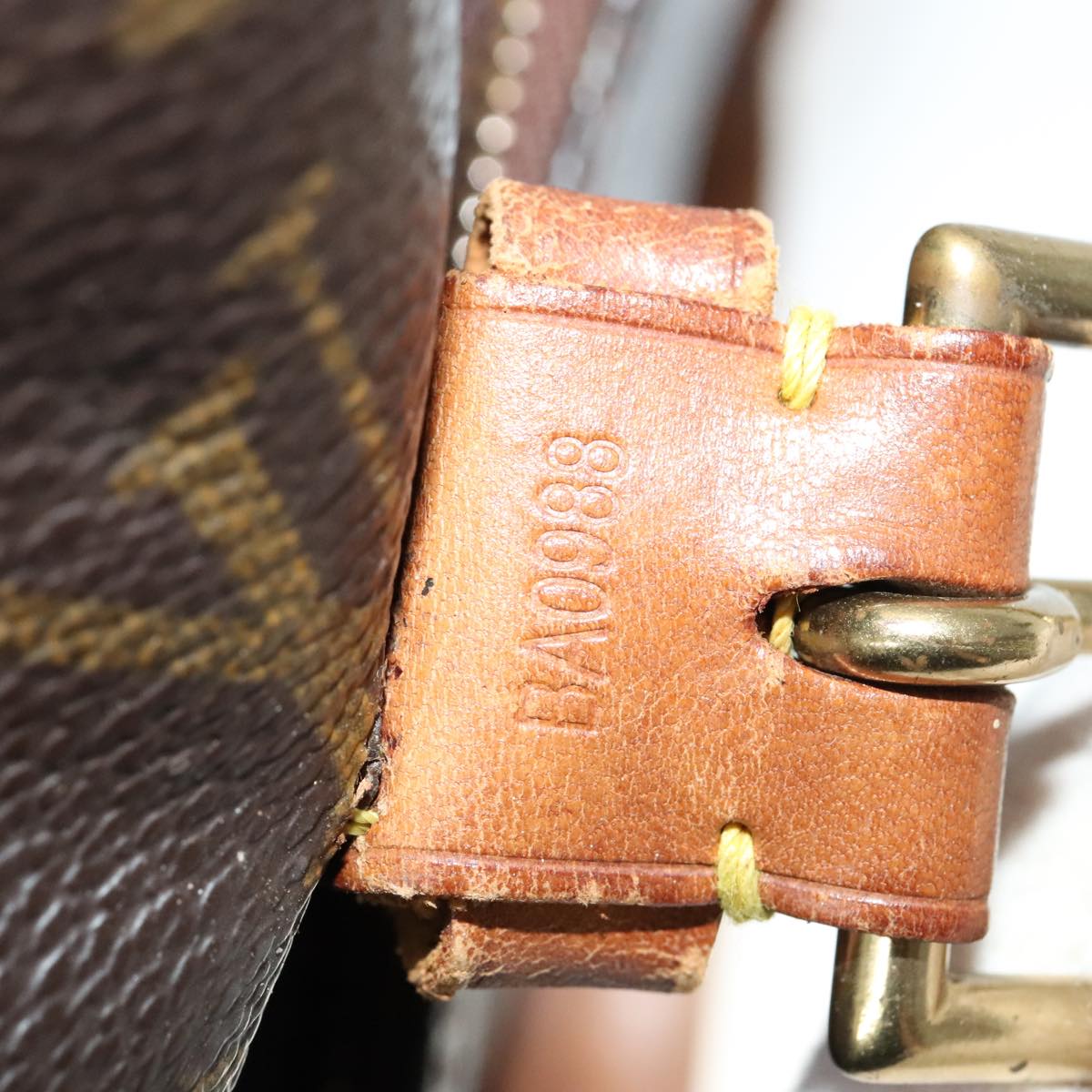 LOUIS VUITTON Monogram Montsouris GM Backpack M51135 LV Auth 112463