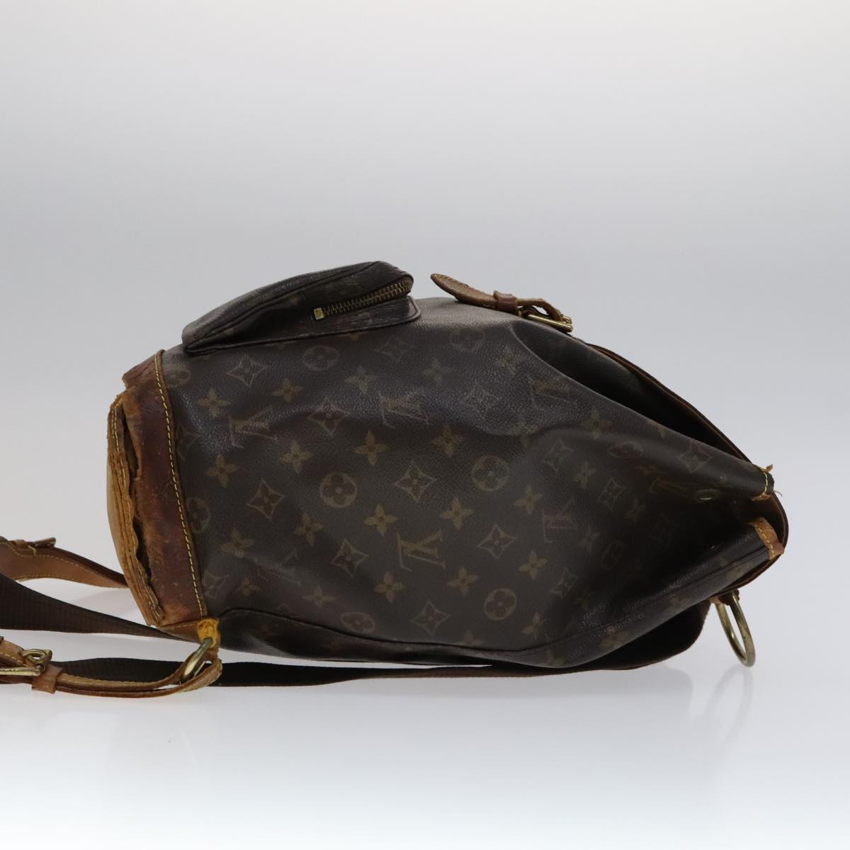 LOUIS VUITTON Monogram Montsouris GM Backpack M51135 LV Auth 112463