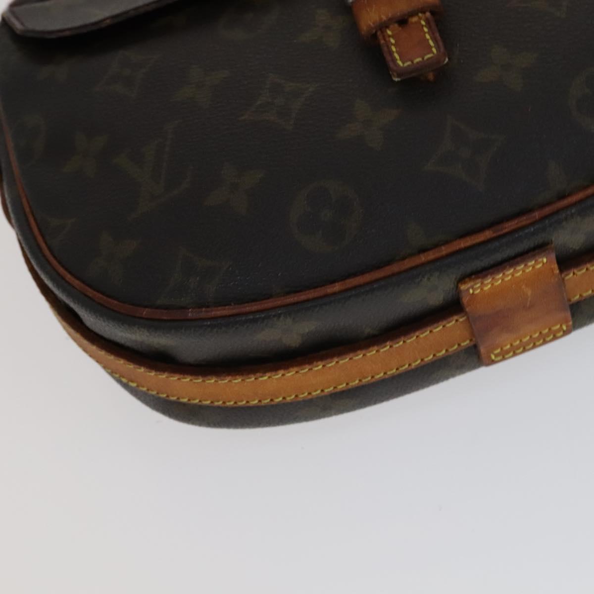 LOUIS VUITTON Monogram Jeune Fille MM Shoulder Bag M51226 LV Auth 112483
