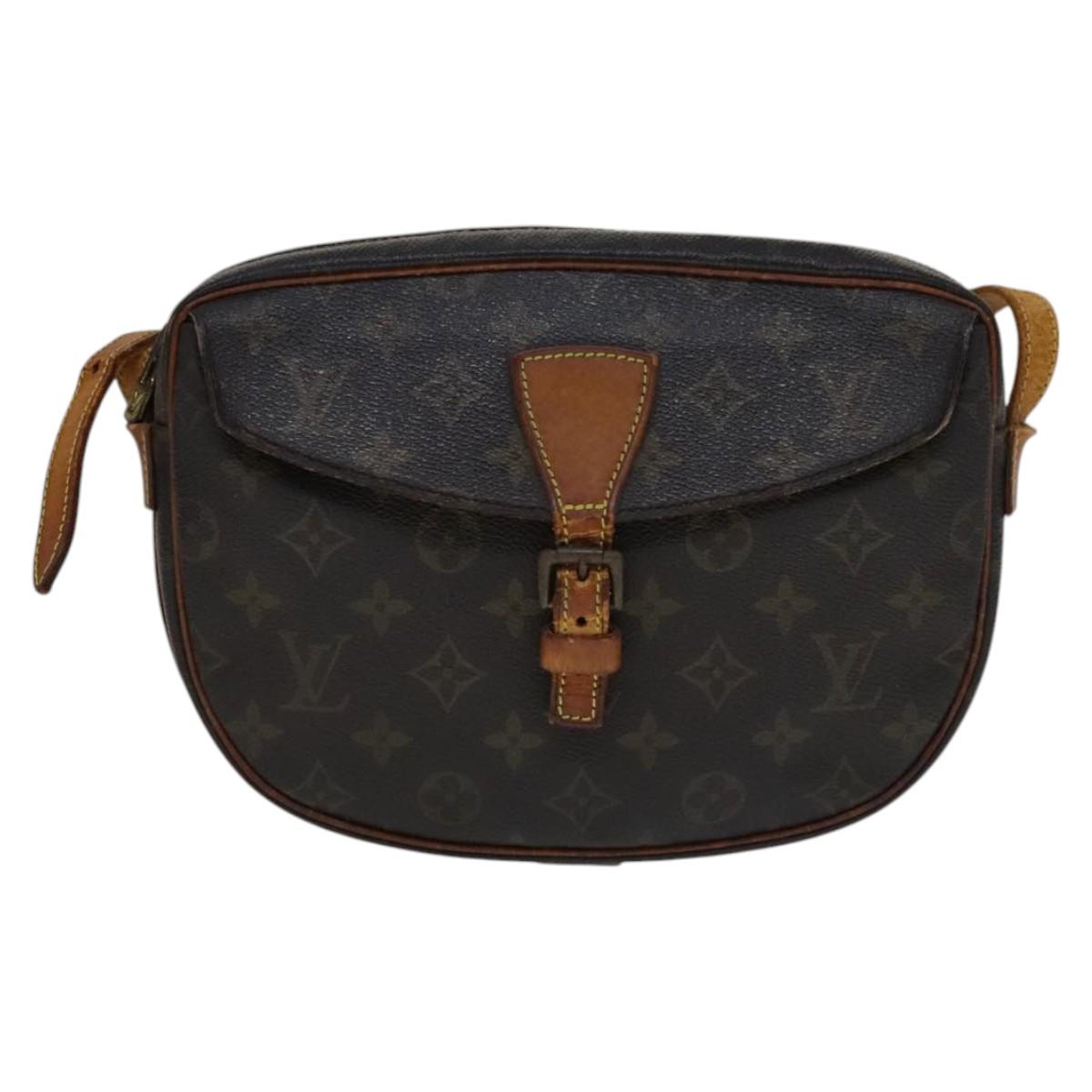 LOUIS VUITTON Monogram Jeune Fille MM Shoulder Bag M51226 LV Auth 112483