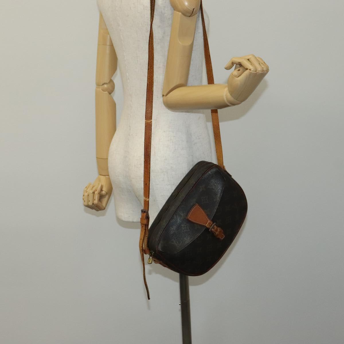 LOUIS VUITTON Monogram Jeune Fille MM Shoulder Bag M51226 LV Auth 112483